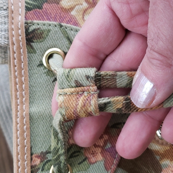 Carpetbag floral fabric handbag - Picture 12 of 16